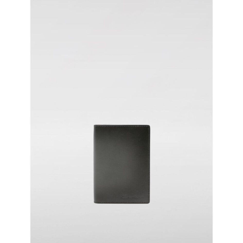Santoni Wallet Men Grey